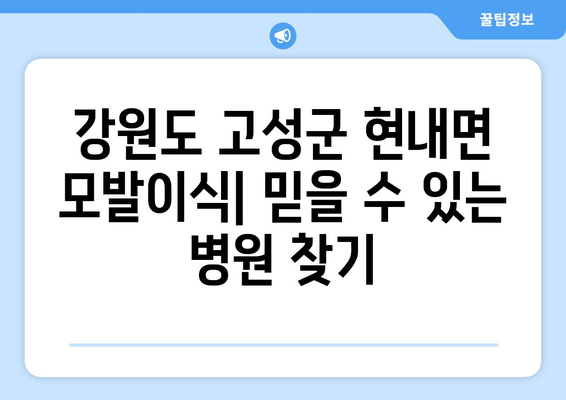 강원도 고성군 현내면 모발이식|  믿을 수 있는 병원 찾기 | 모발이식, 탈모, 비용, 후기