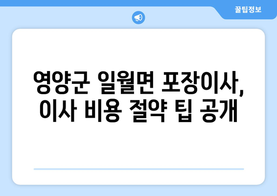 영양군 일월면 포장이사 전문 업체 추천 & 비용 가이드 | 영양군, 일월면, 포장이사, 이삿짐센터, 비용 견적, 추천