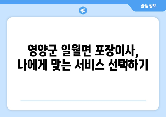 영양군 일월면 포장이사 전문 업체 추천 & 비용 가이드 | 영양군, 일월면, 포장이사, 이삿짐센터, 비용 견적, 추천