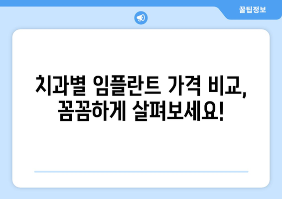 가평군 조종면 임플란트 가격 비교 가이드| 치과별 정보 & 추천 | 임플란트 가격, 치과 정보, 추천, 가평, 조종